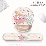 护腕鼠标垫手腕垫可爱创意熊猫防滑记忆棉办公笔记本电脑键盘手托