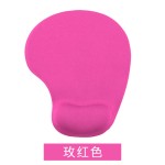 跨境热销G01硅胶护腕鼠标垫 单面纯色手腕托胶垫软胶护腕鼠标垫
