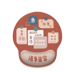 ins新款创意橡胶护腕鼠标垫加厚护手腕桌垫防滑女生办公键盘