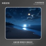 跨境榜单热卖简约小号鼠标垫办公用加厚舒适防滑耐脏电脑鼠标垫子