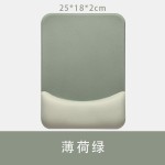 新款方形护腕鼠标垫橡胶质手托加厚手腕垫游戏键盘滑鼠软垫办公室