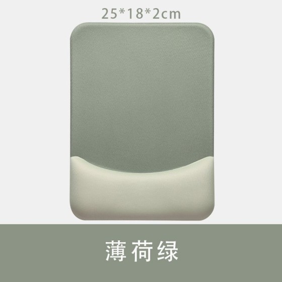 新款方形护腕鼠标垫橡胶质手托加厚手腕垫游戏键盘滑鼠软垫办公室