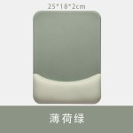 新款方形护腕鼠标垫橡胶质手托加厚手腕垫游戏键盘滑鼠软垫办公室