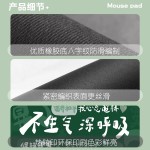 励志文学鼠标垫子小号护手腕ins风防滑耐磨软垫加厚打工人电脑桌