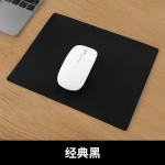 皮革鼠标垫定制电脑办公防水防油多色护腕桌面LOGO图案来图广告垫