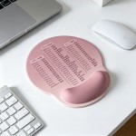 简约办公快捷键护腕鼠标垫橡胶键盘手托可爱女生办公高颜值护手腕