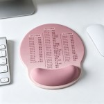 简约办公快捷键护腕鼠标垫橡胶键盘手托可爱女生办公高颜值护手腕