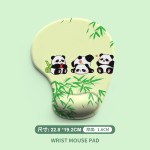 爆款鼠标垫护手腕 硅胶护腕鼠标垫腕托 办公可定制鼠标垫护腕耐脏