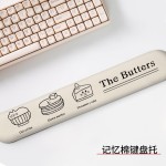 新款创意简笔画鼠标垫护腕办公滑鼠垫键盘橡胶质手托学习护腕手垫