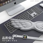 翅膀护腕鼠标垫手腕电脑护手机盘掌托腕托手女硅胶记忆棉键盘手托