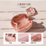 现货跨境化妆包女2025旅行随身手提化妆袋大容量子母化妆品收纳包