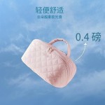 现货跨境化妆包女2025旅行随身手提化妆袋大容量子母化妆品收纳包