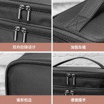 ins韩版化妆包双层彩妆工具包手提便携洗漱口红补妆收纳包防水