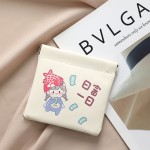 弹片印花化妆包便携口红收纳袋小随身内迷你包包里面小包自动闭合