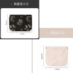 新中式弹片收纳包口红化妆袋零钱小包便携包内卫生巾自动闭合包里