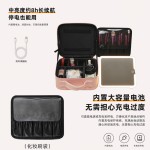 带镜子化妆包LED灯大容量分区收纳包便携旅行化妆箱化妆师跟妆箱