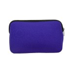 轻巧便携潜水料化妆包袋Neoprene makeup bag 现货文具数码收纳包