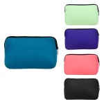 轻巧便携潜水料化妆包袋Neoprene makeup bag 现货文具数码收纳包