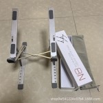 n8双层铝合金笔记本电脑支架增高多档位调节便携式底座显示器