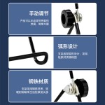 桌面金属手机支架适用iPad平板电脑折叠旋转调节铁线便携懒人支架