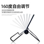 桌面金属手机支架适用iPad平板电脑折叠旋转调节铁线便携懒人支架