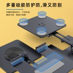 新款平板电脑支架360°旋转桌面金属折叠手机支架适用iPad跨境