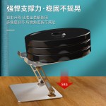 新款平板支架桌面大镂空金属可放散热器游戏可折叠增高架工厂批发