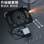 笔记本电脑支架手机二合一360度旋转升降折叠镂空散热桌面支撑架