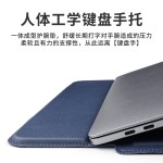 适用Macbook 14寸笔记本内胆包13.3寸戴尔联想支架电脑包增高皮套