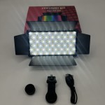 U300LED补光灯 RGB口袋灯 摄影摄像平板灯方形户外便携直播补光灯
