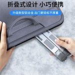 N8笔记本电脑支架托架散热全硅胶折叠增高双层调节桌面电脑支架