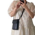 手机包女斜挎2025新款简约时尚轻便百搭韩系迷你超火小包包男女款
