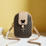 经典印花手机包2025新品women bags女士简约小包休闲洋气斜挎小包