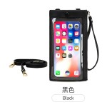 触屏手机包女斜挎2023新款纯色简约手机袋钱包女韩版迷你单肩小包