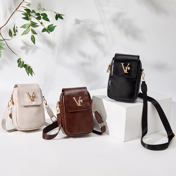 复古手机包2025广州女包工厂新款女士单肩包女生斜挎百搭包包bags