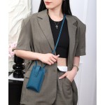 手机包女斜跨包2026新款真皮手机小包时尚百搭头层牛皮迷你单肩包
