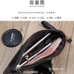 真皮质感手拿包女包2025新款零钱包长款时尚气质软皮真皮小手包潮