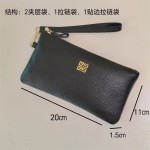 真皮质感手拿包女包2025新款零钱包长款时尚气质软皮真皮小手包潮