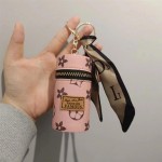 高奢零钱包挂件耳机包口红迷你钥匙扣包复古水桶口红包简约挂件现