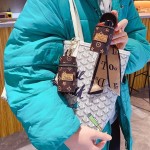 高奢零钱包挂件耳机包口红迷你钥匙扣包复古水桶口红包简约挂件现