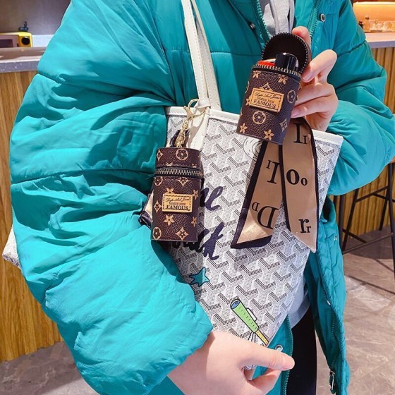 高奢零钱包挂件耳机包口红迷你钥匙扣包复古水桶口红包简约挂件现
