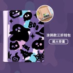 新款少女春日野餐系列卡通钱包学生可爱原创设计防消磁零钱多卡