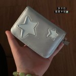新爆款韩系ins风星星卡包收纳简约时尚便携多功能出行证件零钱包