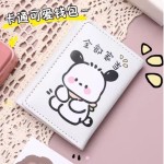 三折钱包女小众个性高级感可爱卡通小零钱包学生短款钱包