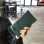 真皮钱包女长款2026新款钱夹超薄款爆款手拿皮夹小众设计精致高档