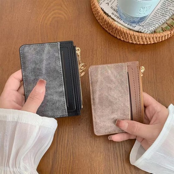2025跨境新款可拆卸两用钱包卡包女多功能小钱包零钱包cardbag