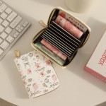 爆款新款可爱猫咪包卡通拉链手拿包女卡包时尚零钱包半圆形防消磁