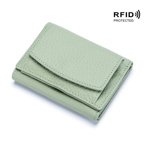 真皮经典日式小钱包財布 rfid硬币袋钱夹外贸女迷你钱包短款purse