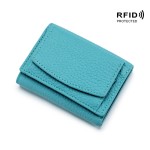真皮经典日式小钱包財布 rfid硬币袋钱夹外贸女迷你钱包短款purse