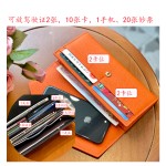 真皮长款钱包女多功能大容量钱夹2024新款气质小手拿包放手机皮夹